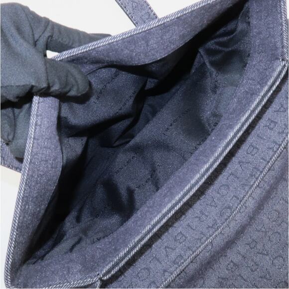 💎✨Beautiful✨💎Authentic BVLGARI Logo Mania Canvas Leather Tote Bag - Picture 10 of 14